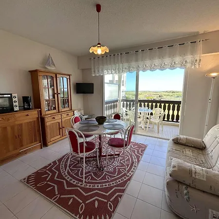 2 Pieces Avec Balcon, Proche Et Golf - Jean De Monts - Fr-1-224c-285 *