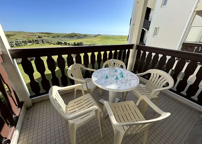 2 Pieces Avec Balcon, Proche Et Golf - Jean De Monts - Fr-1-224c-285 *